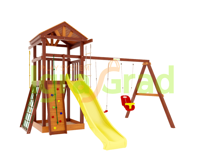 Детская площадка IgraGrad "Панда Фани Gride Color"