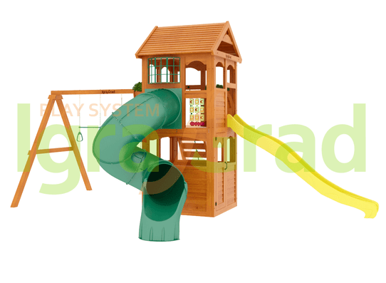 Детская площадка IgraGrad "Клубный домик с трубой"