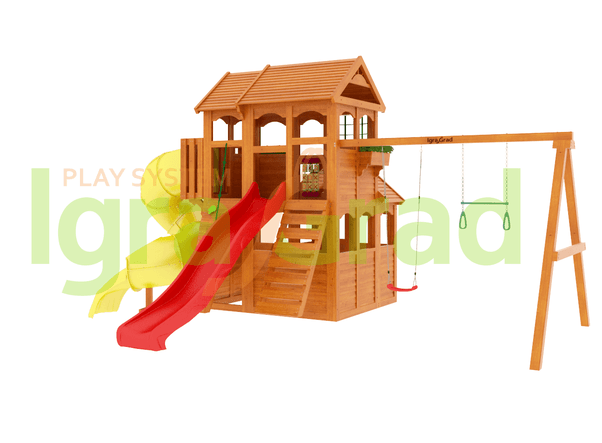Детская площадка IgraGrad "Клубный домик 3 с трубой"