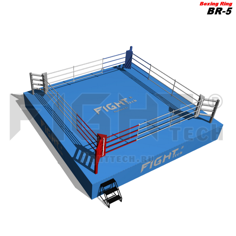 Боксерский ринг турнирный на помосте 1 м Fightech BR-5