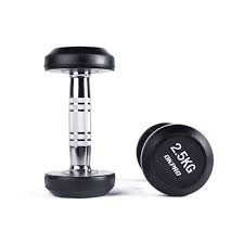 Гантель обрезиненная OKPRO OK1012 2,5 кг