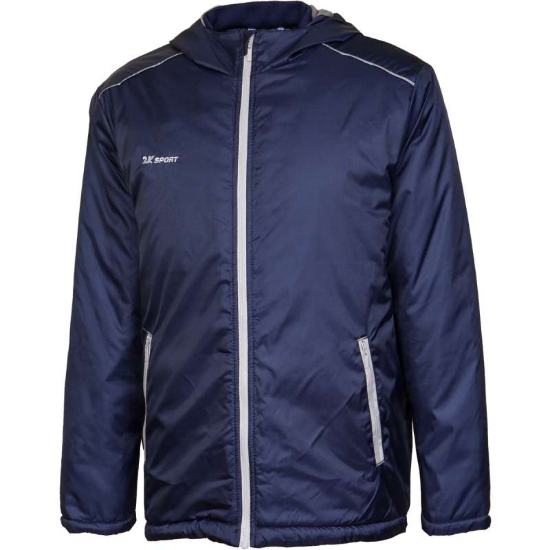 Куртка утепленная 2K Sport Futuro, цвет темно - синий / серебристый