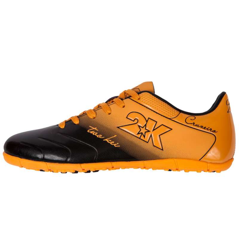 Бутсы шиповки 2K Sport Cruzeiro, цвет черный / оранжевый