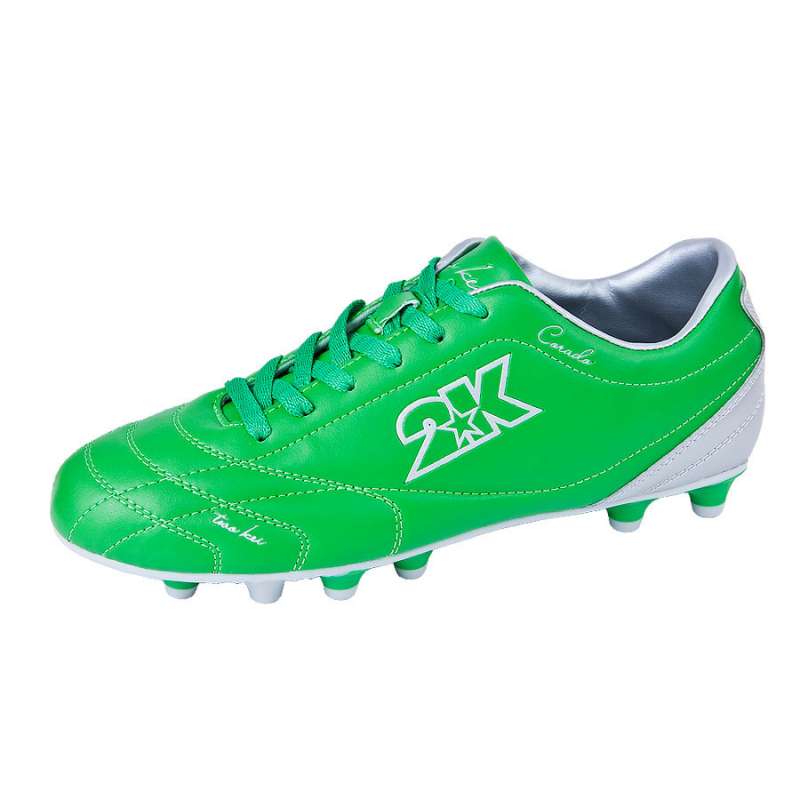 Футбольные бутсы 2K Sport Corado, цвет зеленый / серебристый