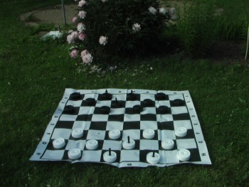 Доска шахматная виниловая 175 x 175 см