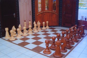 Комплект шахматных фигур из дерева ШД-66