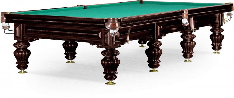 Бильярдный стол для русского бильярда "Turin" 11 футов (черный орех)